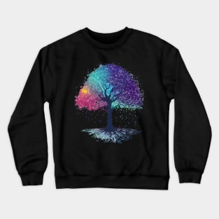 Wisdom in Nature: Discovering the Secrets of the Tree Crewneck Sweatshirt